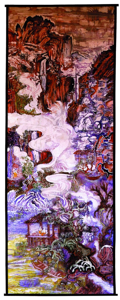 Annunciation 1998 79.5" X 30"