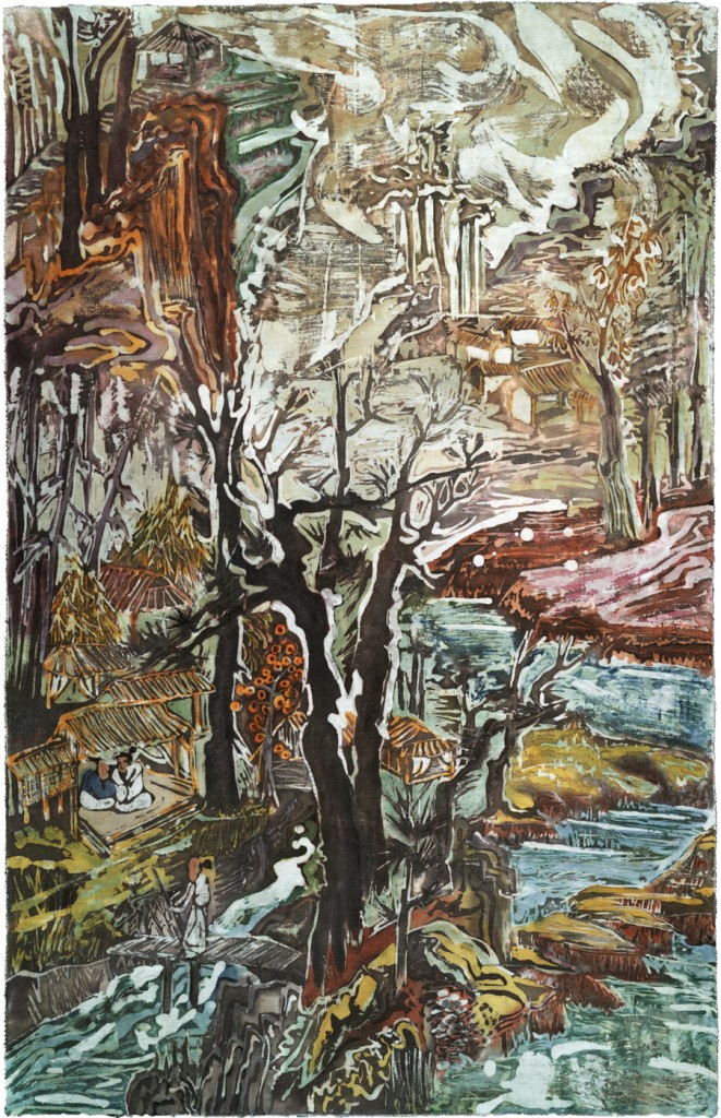 Stark Trees 2000 34" X 21.5"